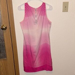Vince Camuto Pink Gradient Sleeveless Dress